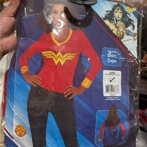 Rubie's Wonder Woman Kids Costume - Red and Yellow